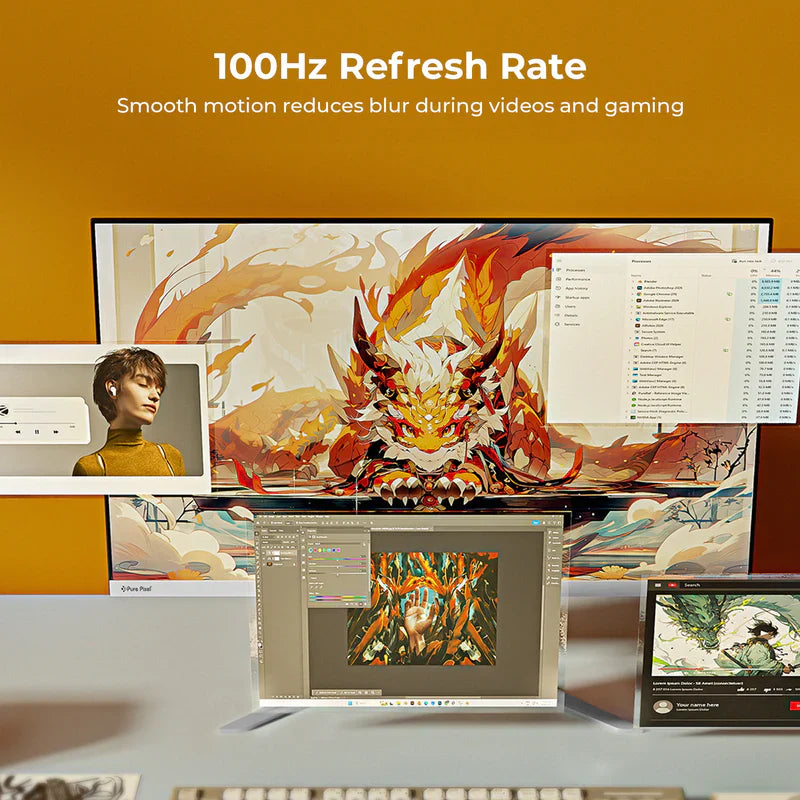 Zebronics A25FHD 25 inch FHD 100Hz Gaming Monitor