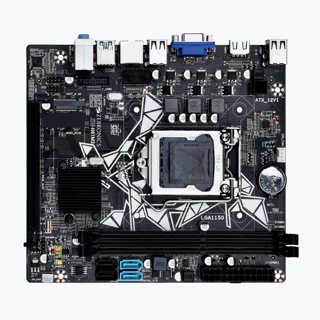 Zebronics H81M2 LGA 1150 Socket Motherboard