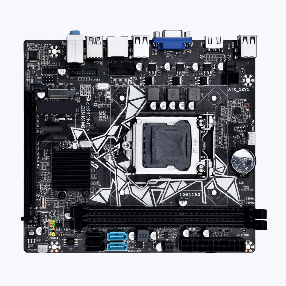 Zebronics H81M2 LGA 1150 Socket Motherboard