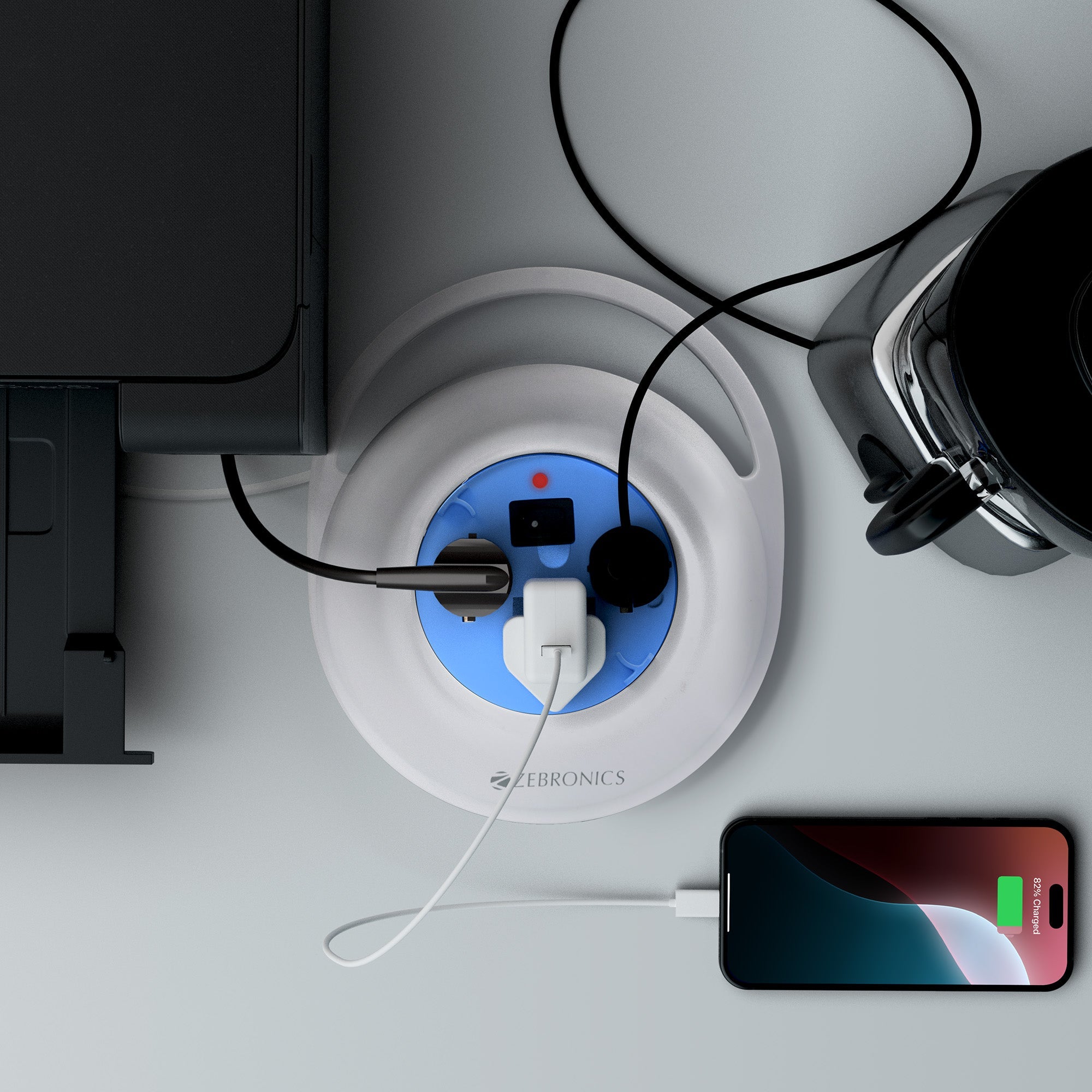 Zebronics PS3401H 3-Socket Power Strip