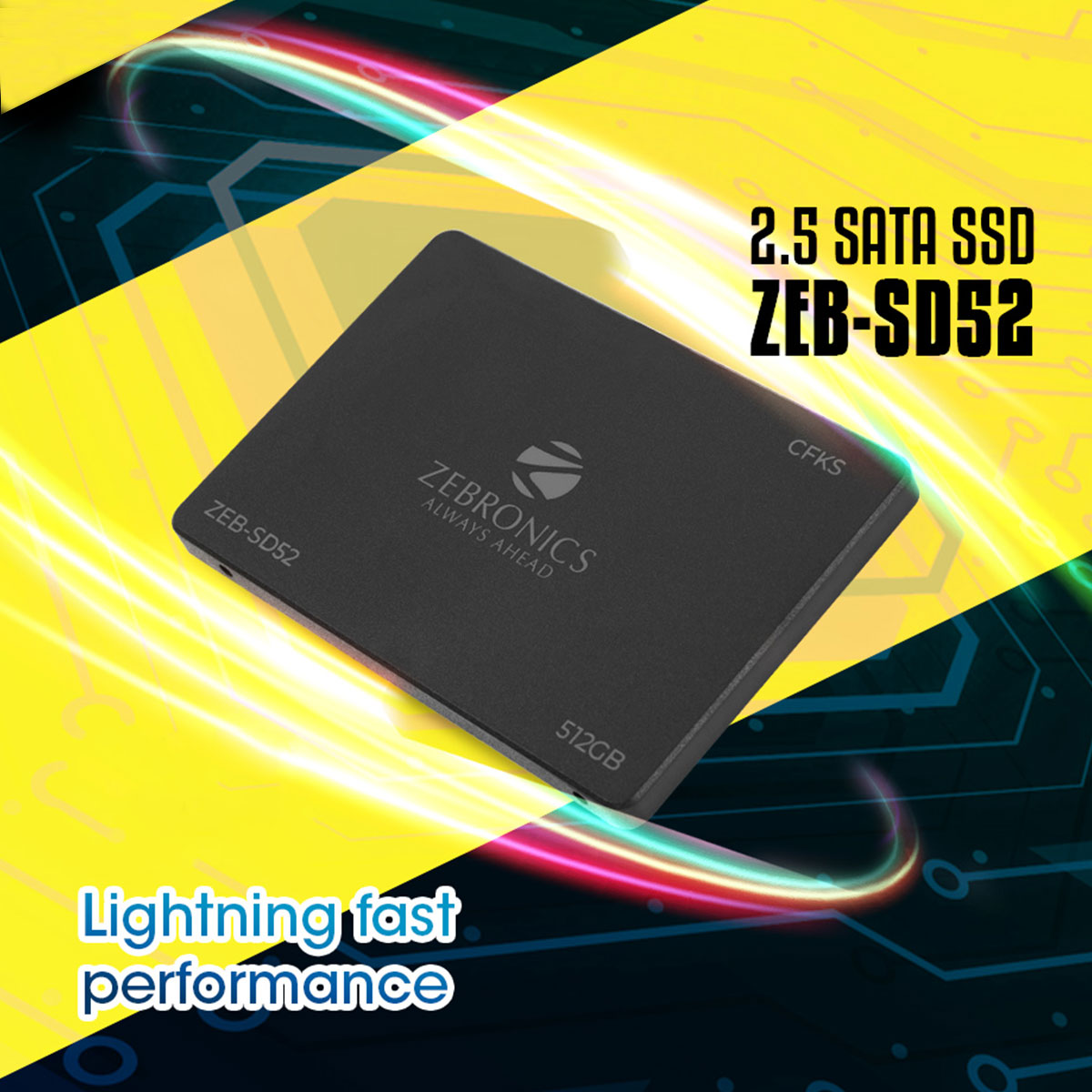 Zebronics SD52 512GB SATA SSD