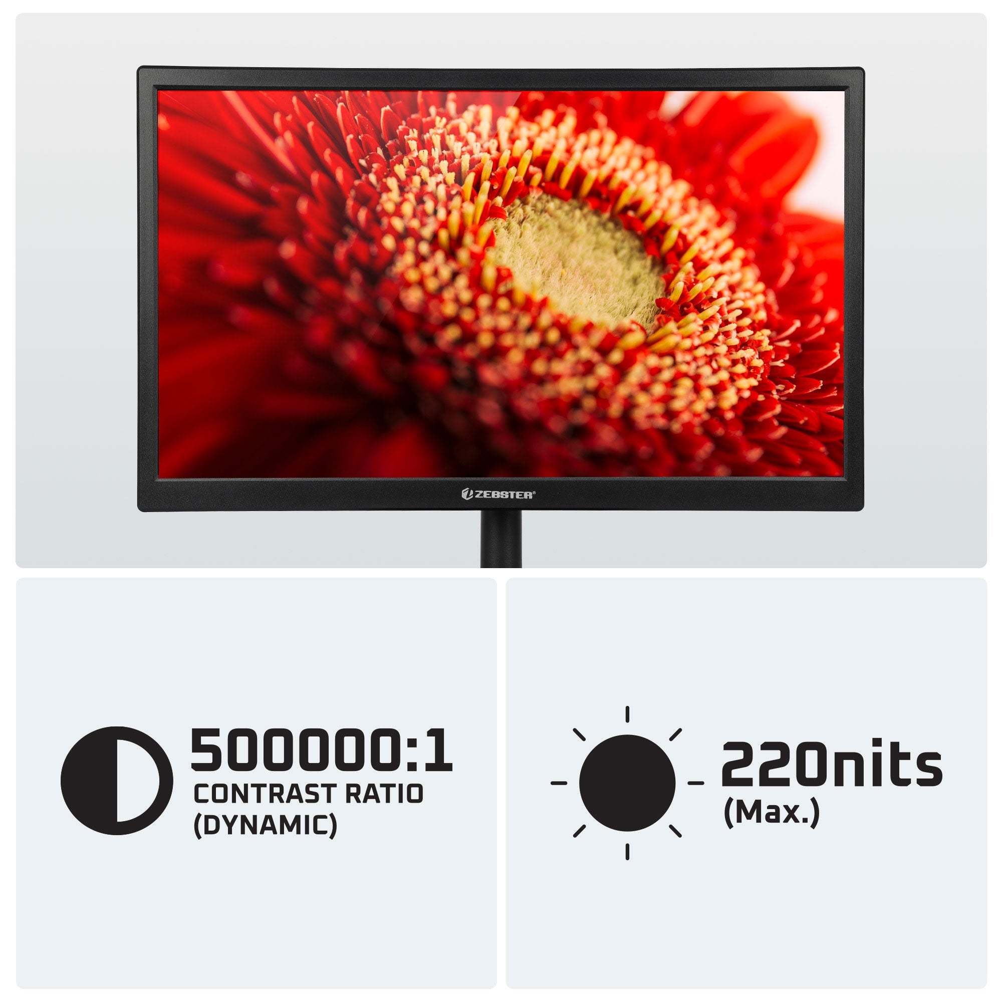 Zebronics A20HD 20 inch HD LED Monitor