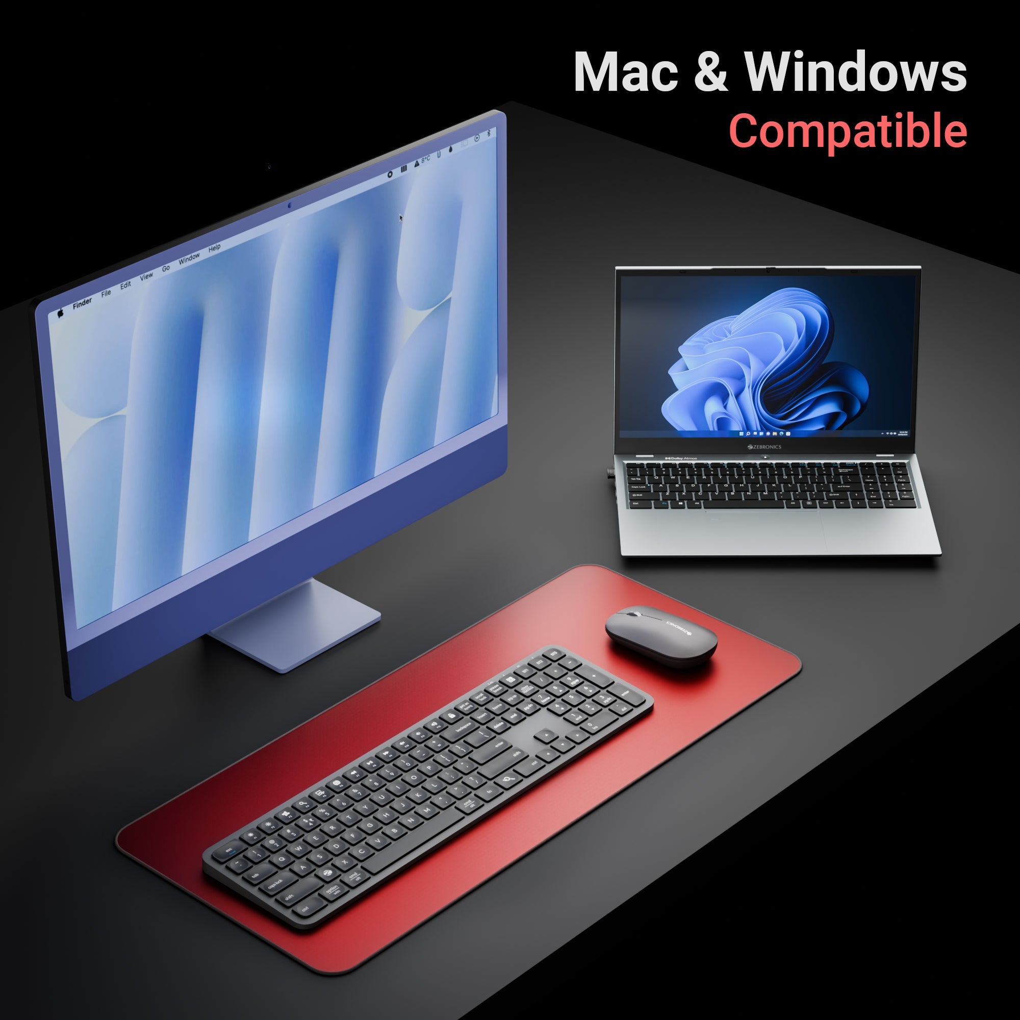 Zebronics Companion 5002 Wireless Keyboard & Mouse Combo