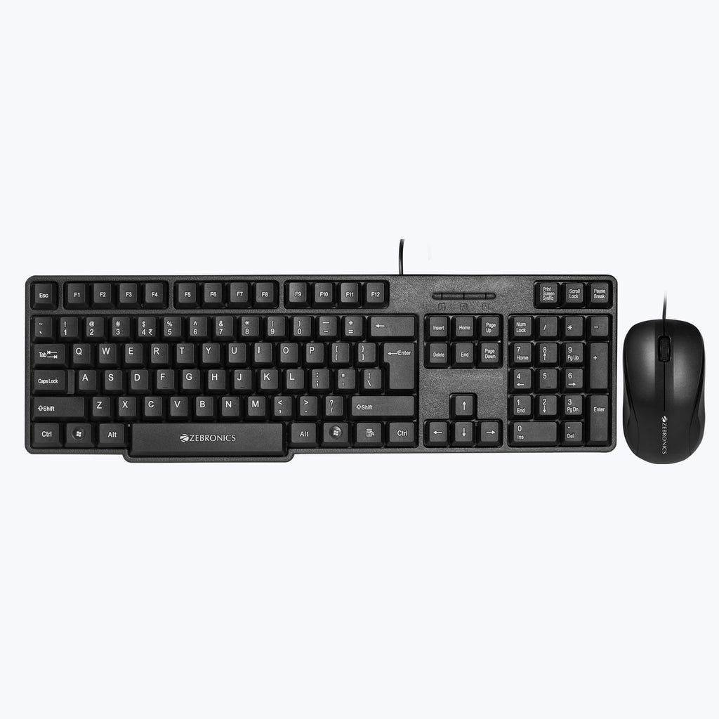 Zebronics Judwaa 850 Wired Keyboard & Mouse Combo
