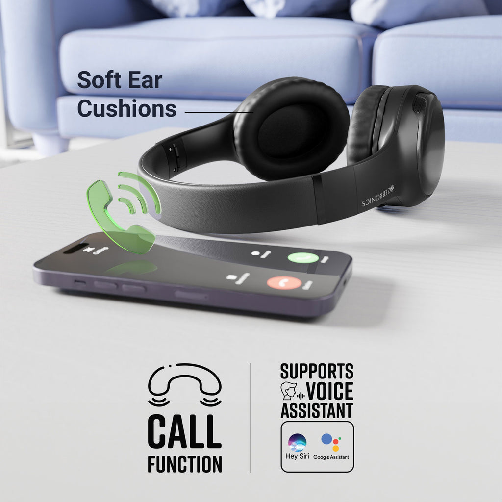 Zebronics Thunder Max Wireless Bluetooth Headphones