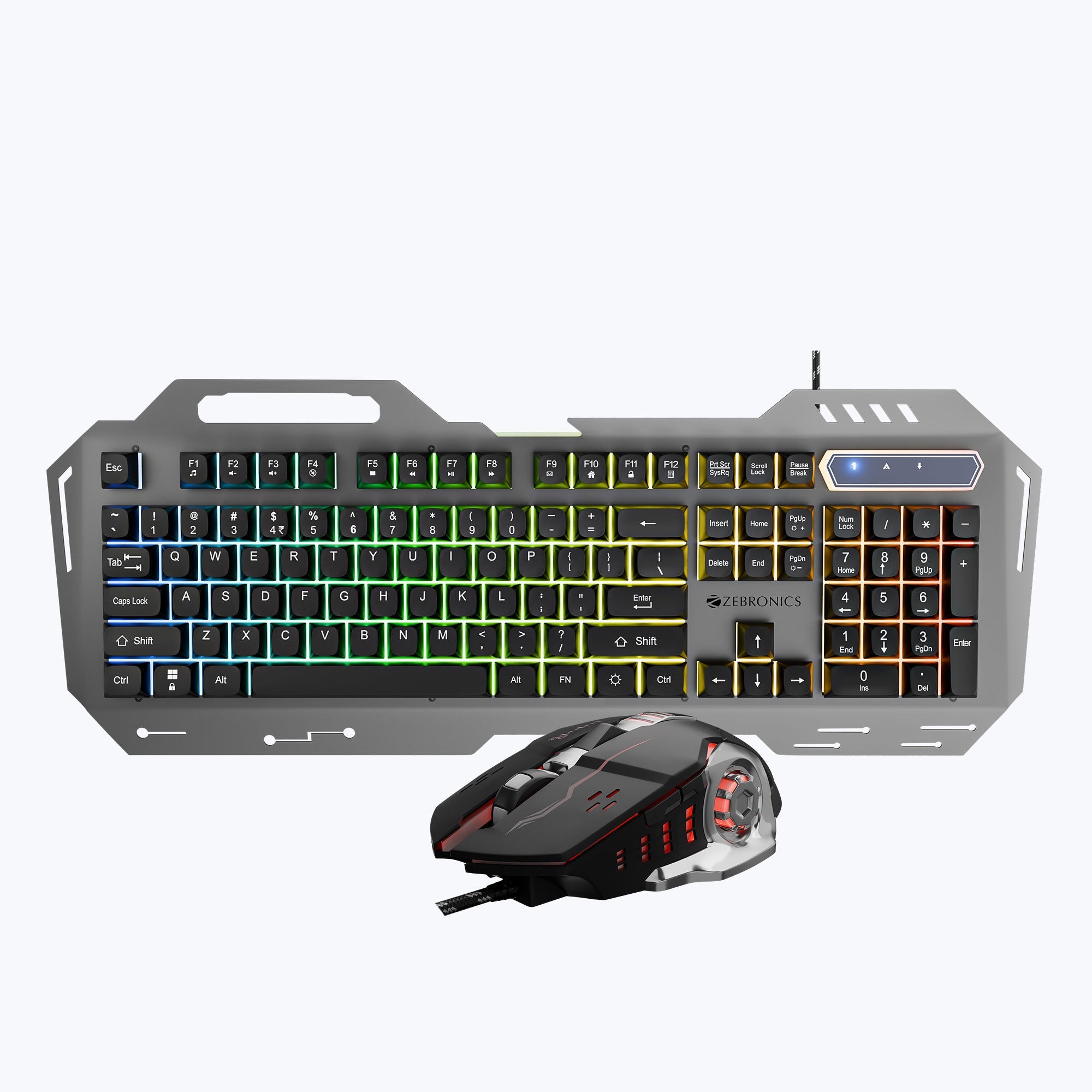 Zebronics Transformer 3 Gaming Keyboard & Mouse Combo