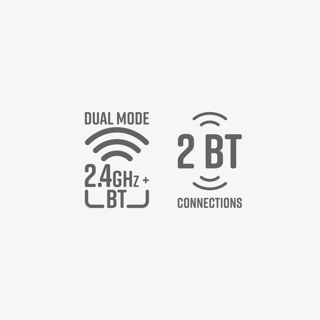 Zebronics Curve Dual Mode Wireless Mouse (BT + 2.4GHz)