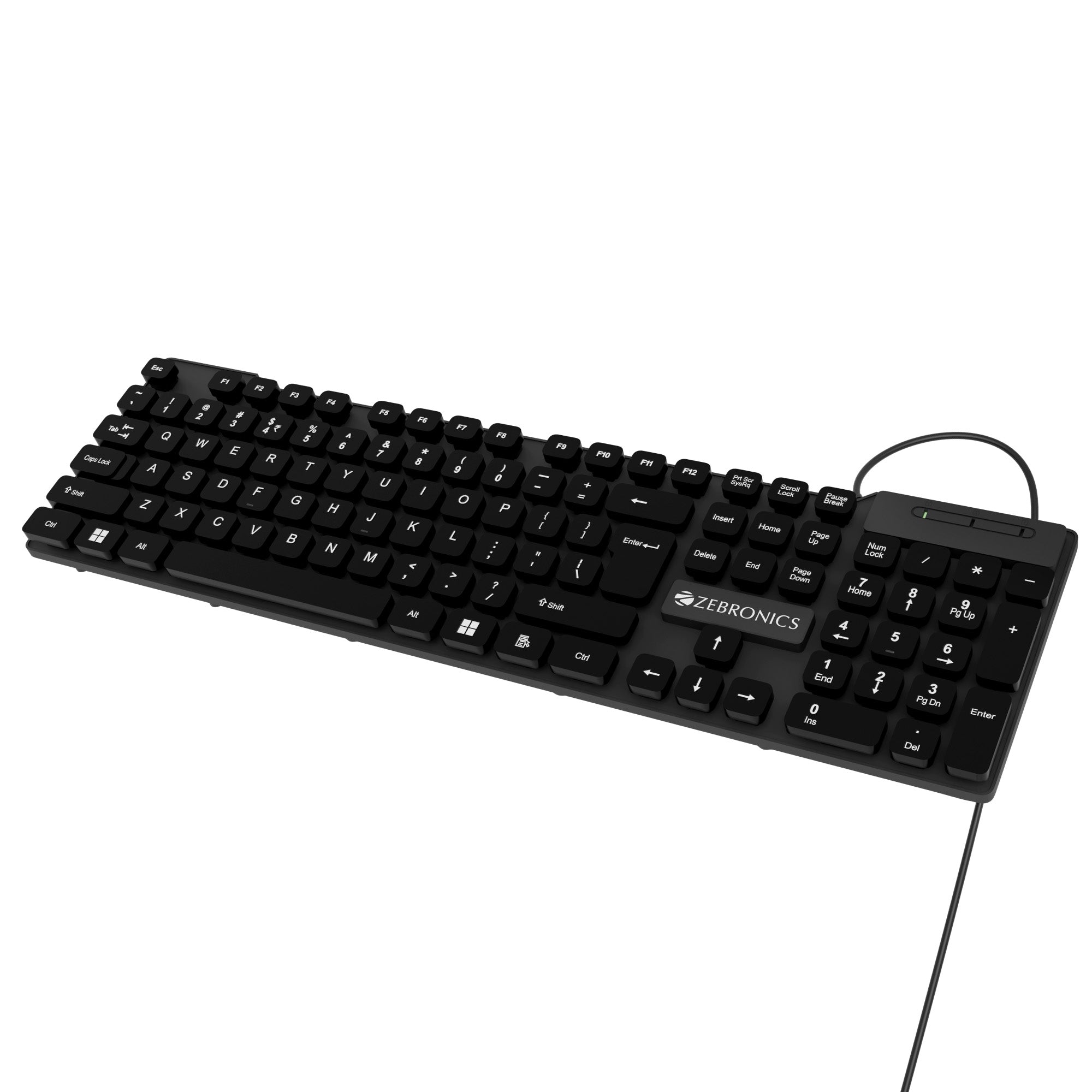 Zebronics K03 Wired USB Multimedia Keyboard