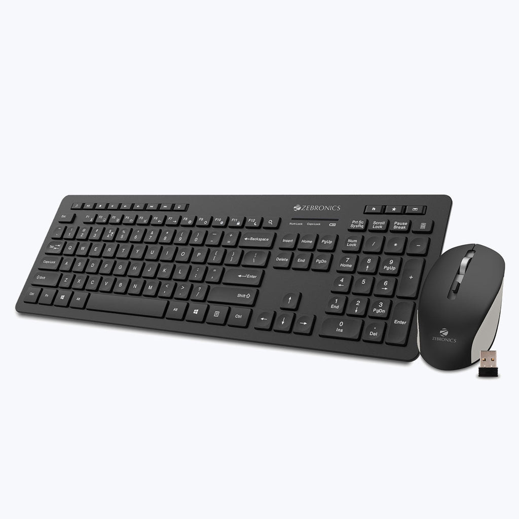 Zebronics Companion 500 Wireless Keyboard & Mouse Combo