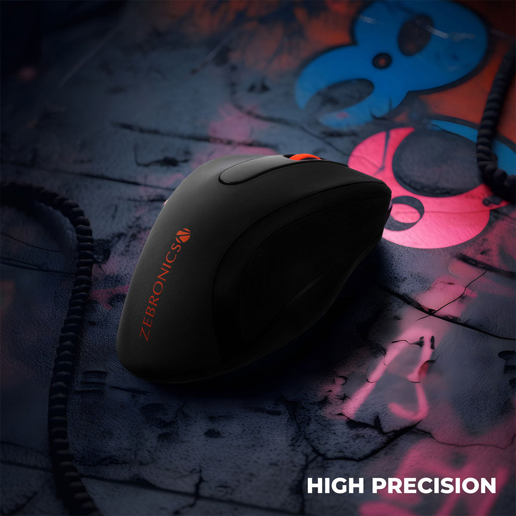 Zebronics Curve Dual Mode Wireless Mouse (BT + 2.4GHz)