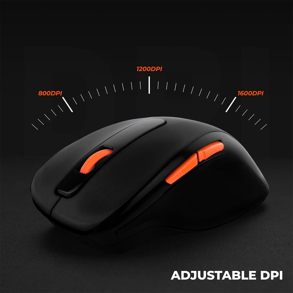 Zebronics Curve Dual Mode Wireless Mouse (BT + 2.4GHz)